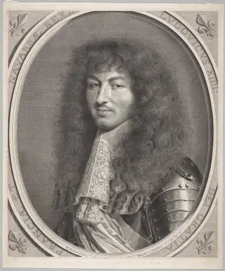 Louis XIV, by Robert Nanteuil, 1664