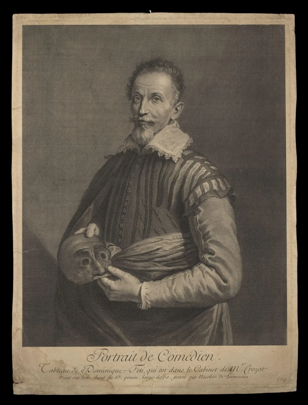 H Beard Print Collection, by Dominique Feti, 1650