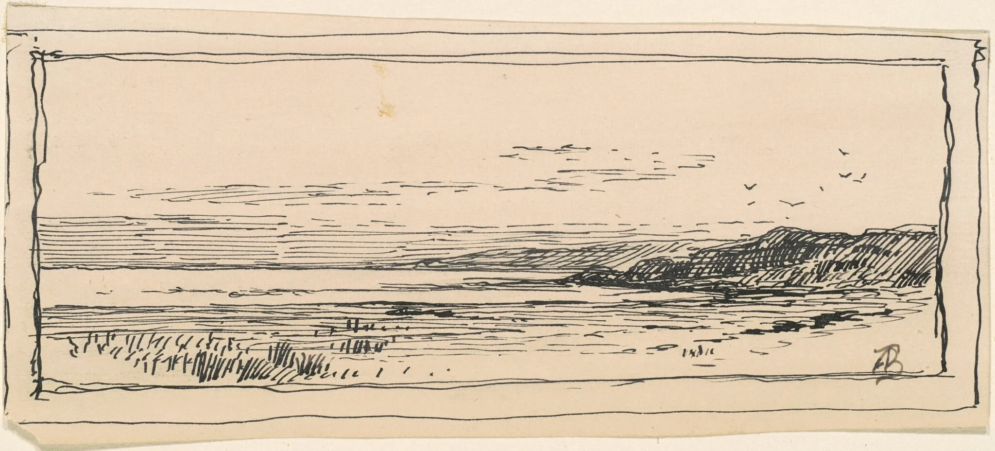 The Shore, detail