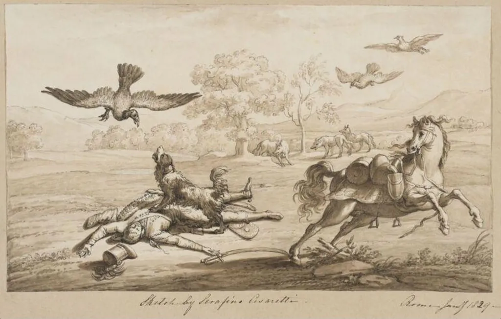 Untitled, by Serafino Cesaretti, 1829
