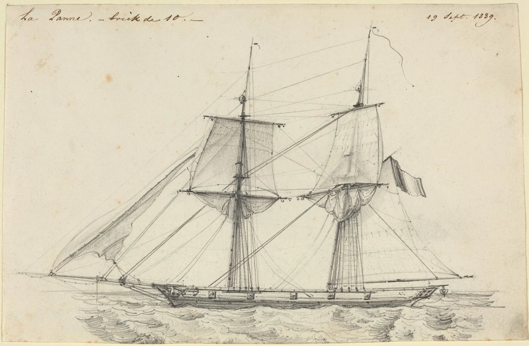 La Panne, detail