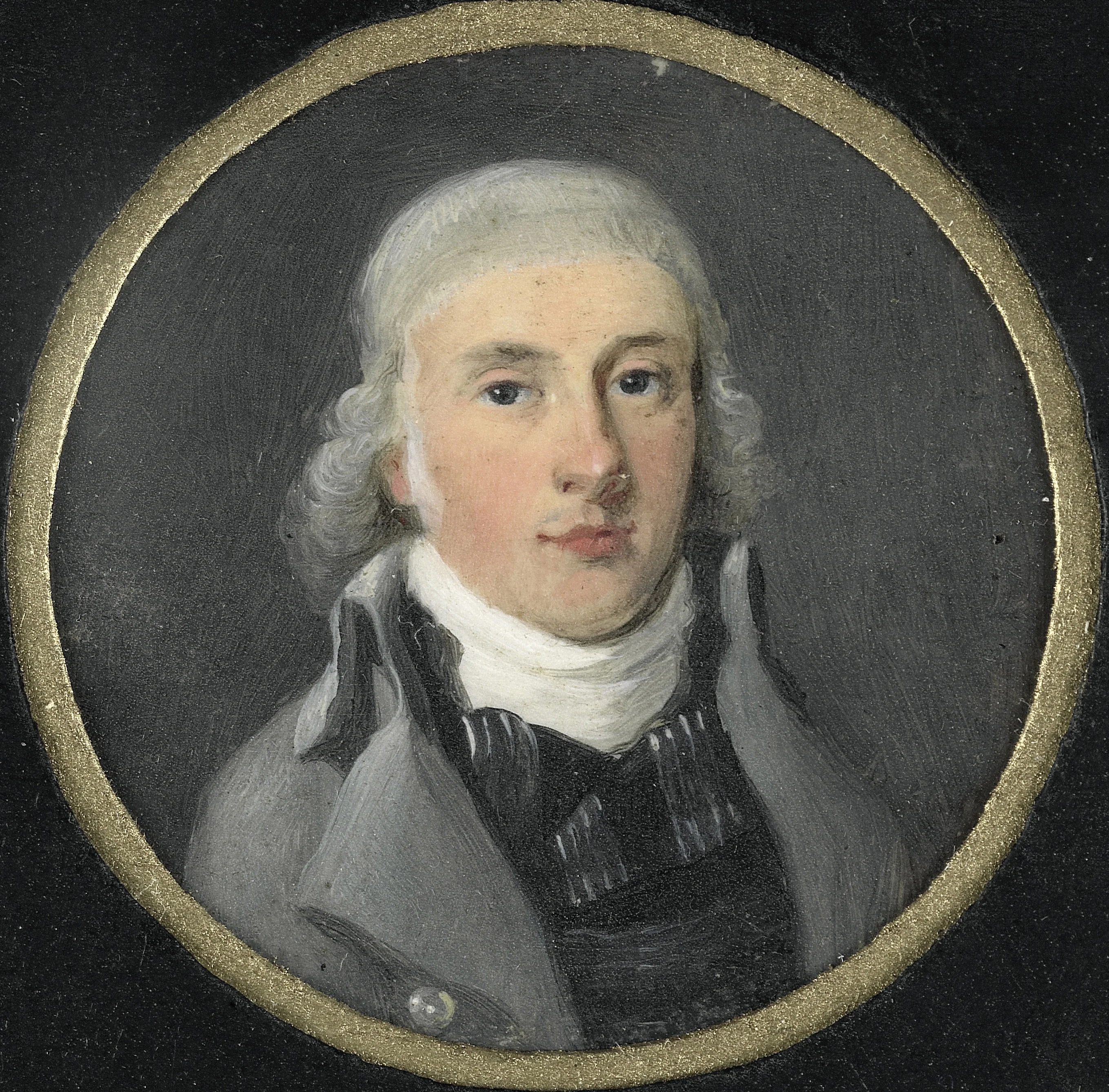 Portret van een man, detail