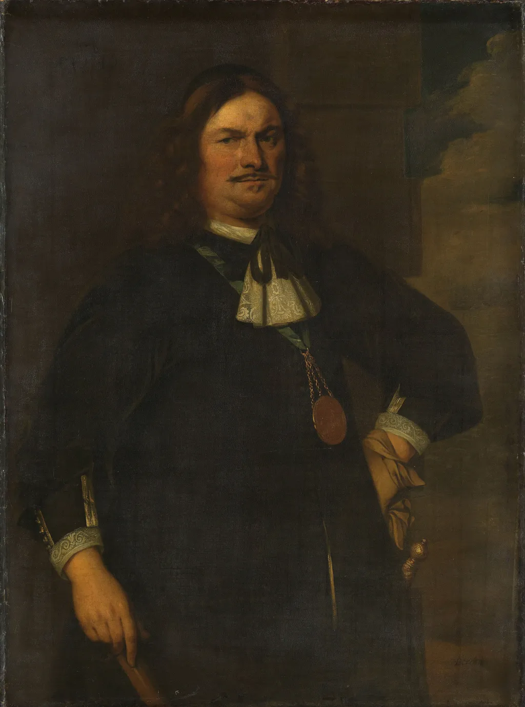 Adriaen Banckert, Vice Admiral of Zeeland, by Hendrick Berckman, oil