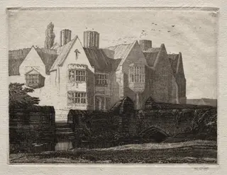 Mortmain, by Frederick Landseer Maur Griggs, 1917
