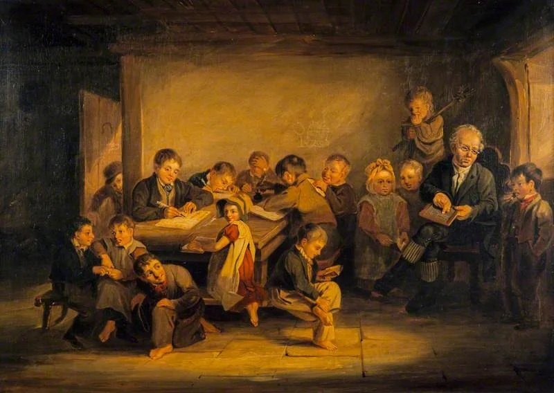 The Village School, detail