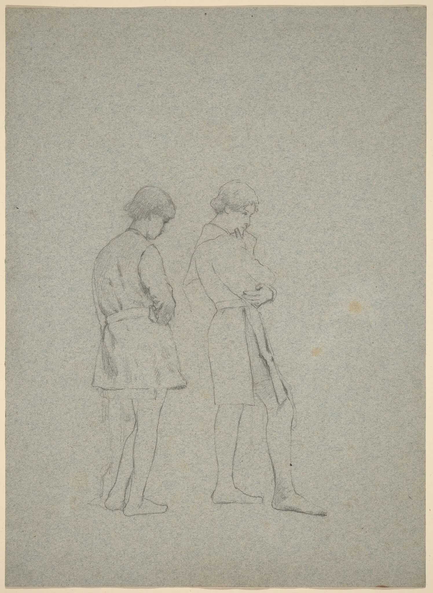 Studies for Elaine, detail