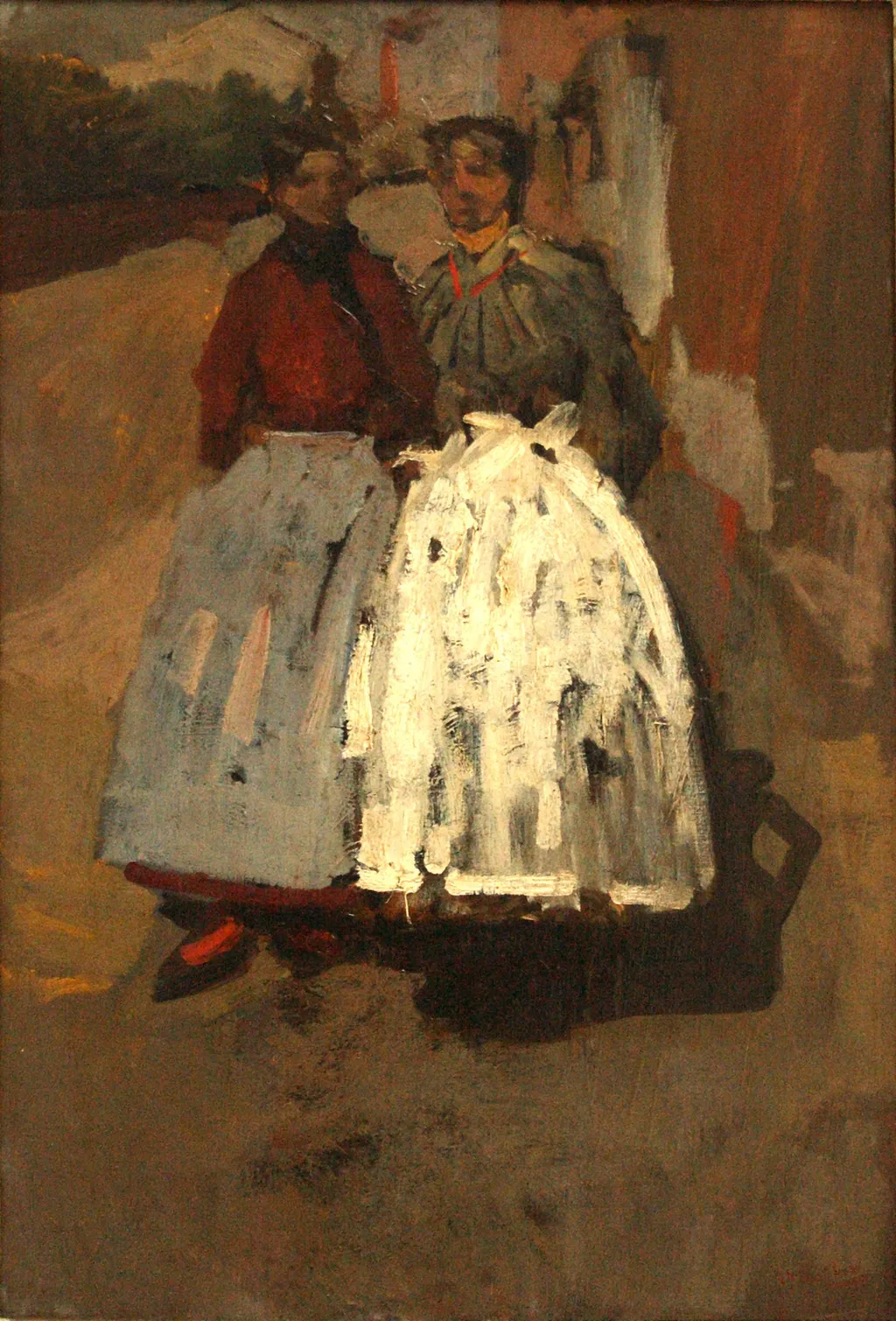 Factory girls, by George Hendrik Breitner, unspecified, 1900