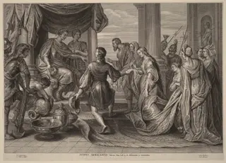 Scipio Africanus, by Schelte Adams Bolswert, ink, 1622