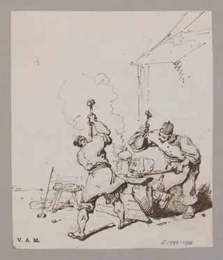 Chinese blacksmiths, by George Chinnery, 19