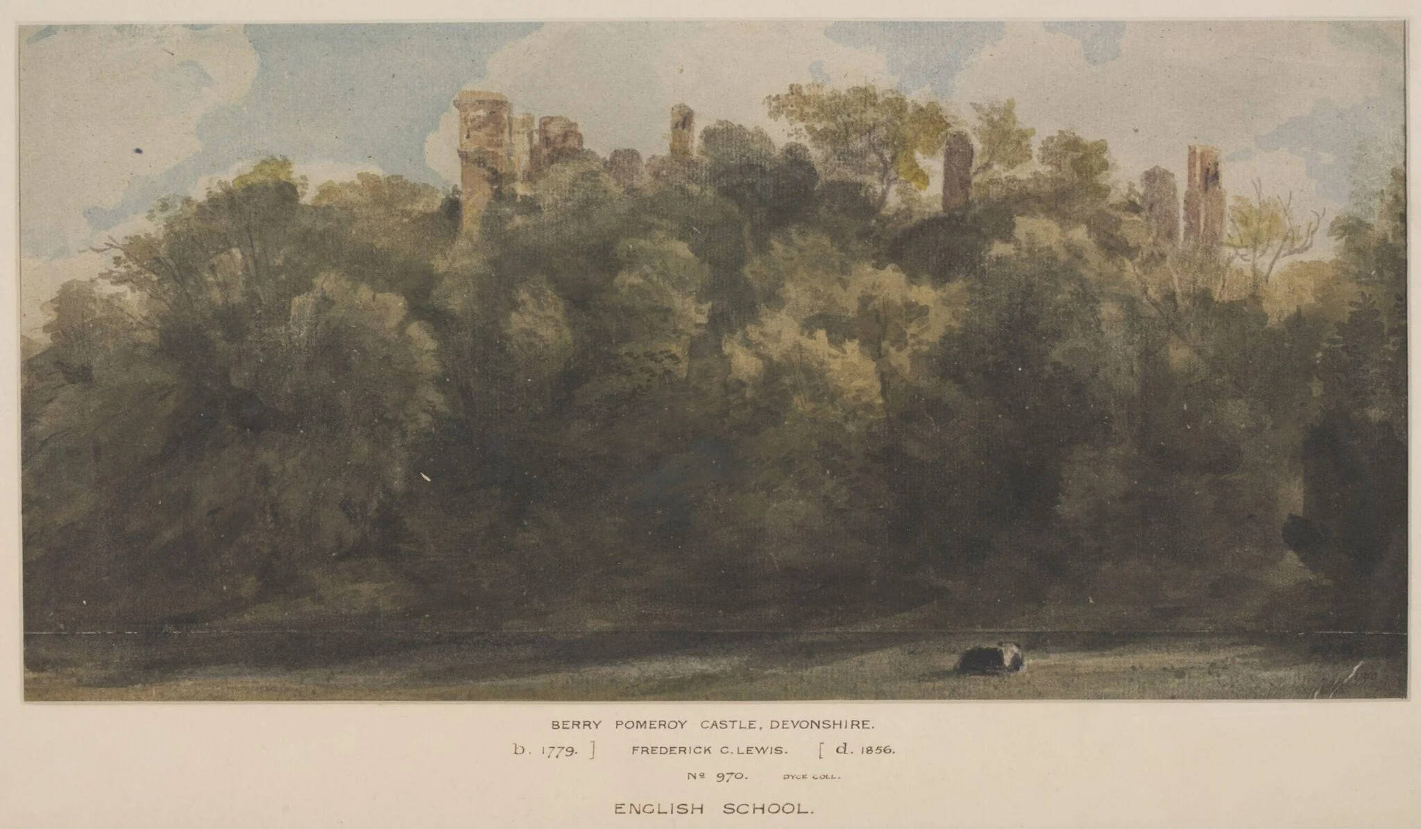Berry Pomeroy Castle, detail
