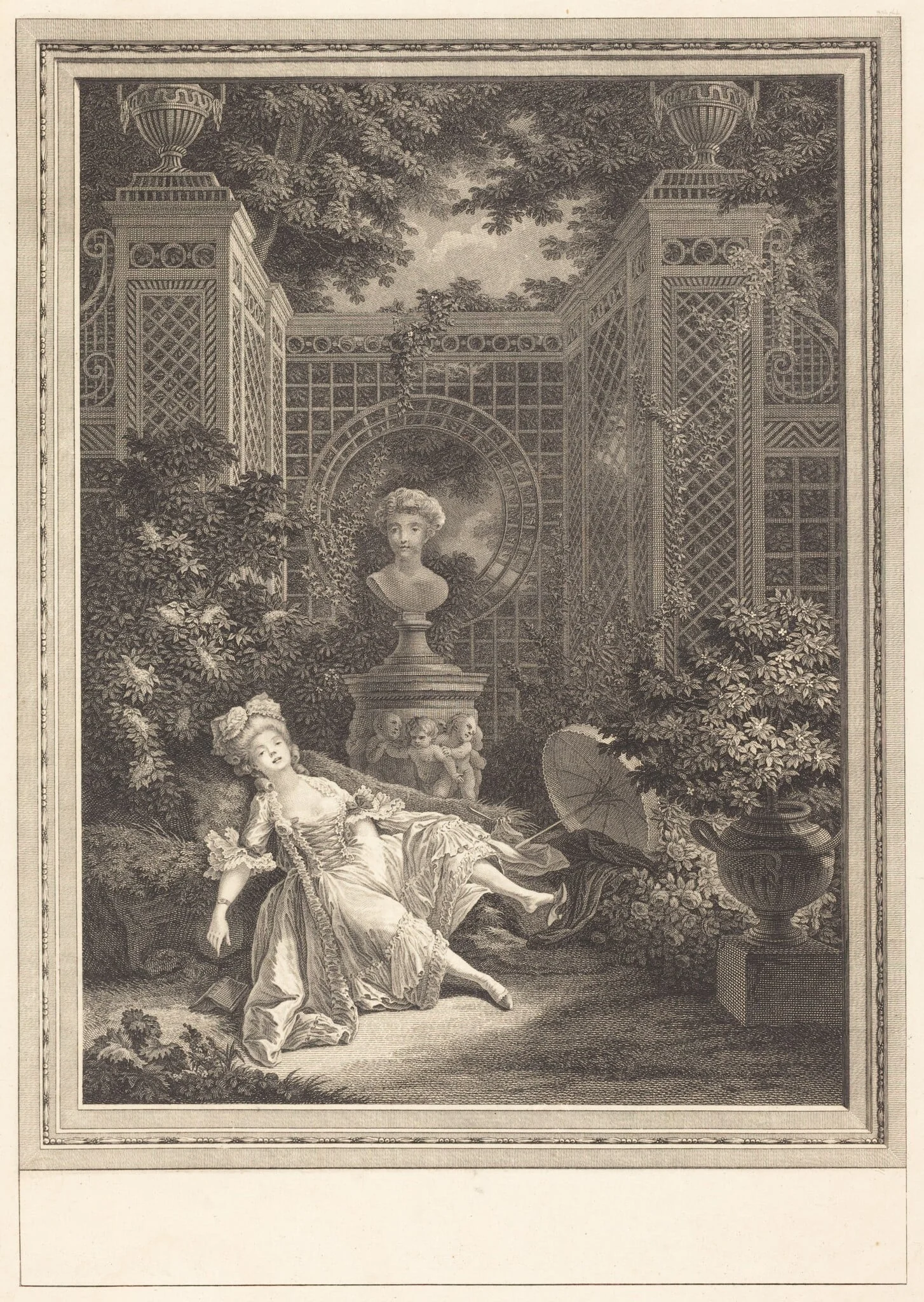 Le midi, detail