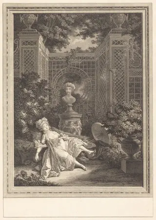 Le midi, by Emmanuel Jean Nepomucène de Ghendt, ink, 1776