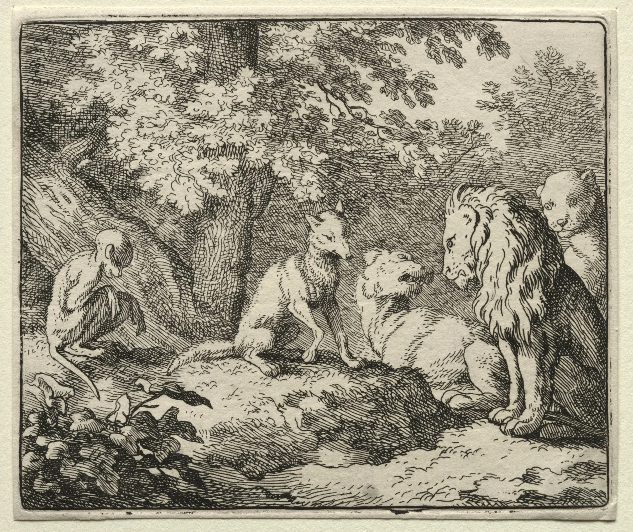 Reynard the Fox: Further False Testimony from Reynard, detail