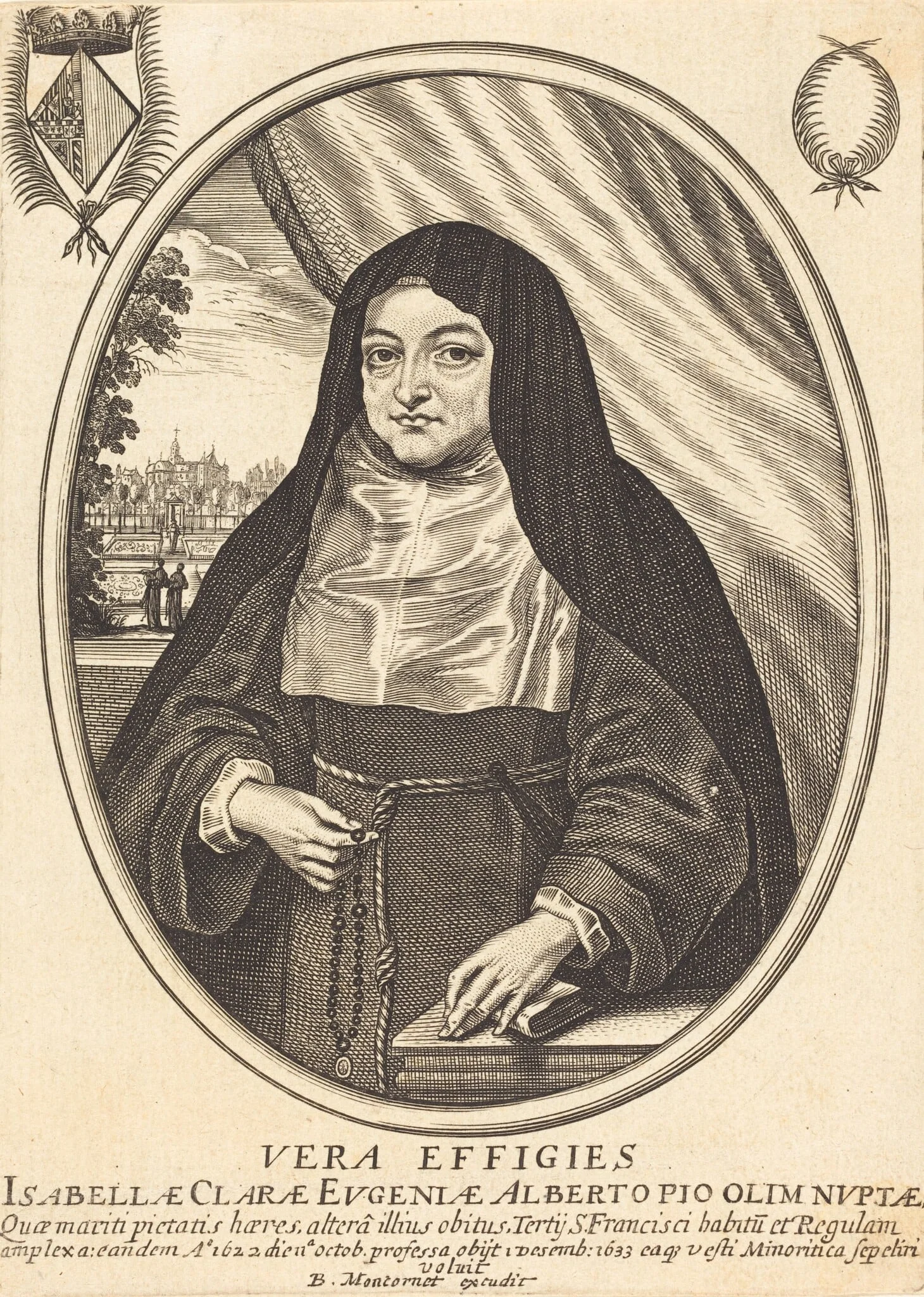 Isabelle Claire Eugénie, detail