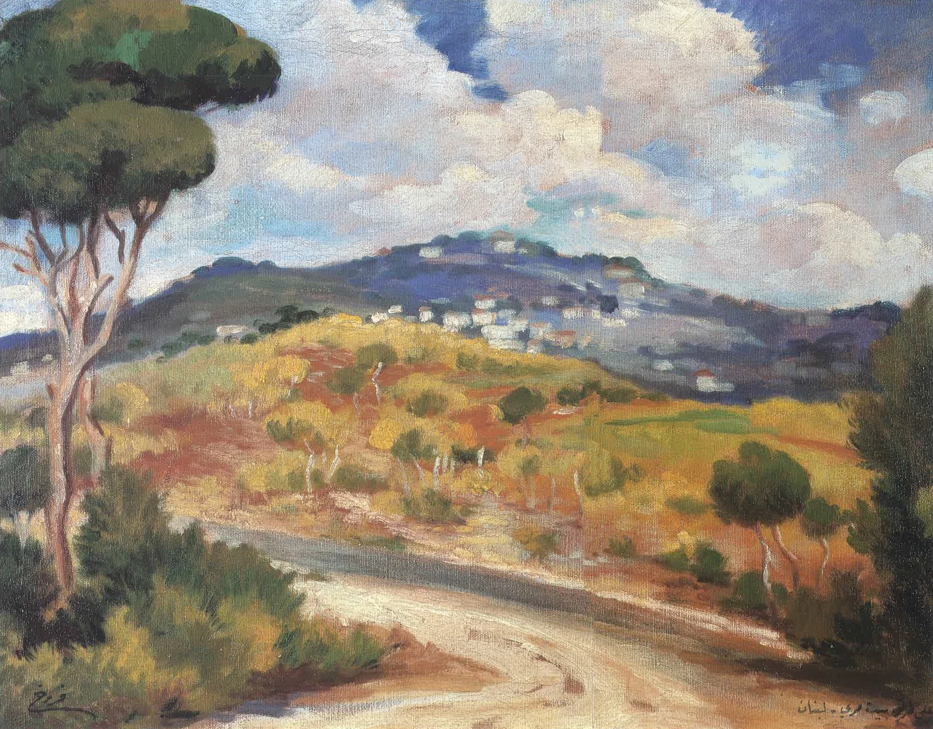 On the Road to Beit Mery, detail