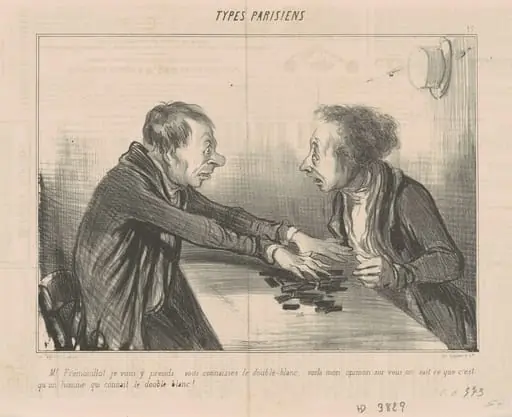 M. Frémouillot je vous y prends, vous connaissez..., by Honoré Daumier, ink, 1839