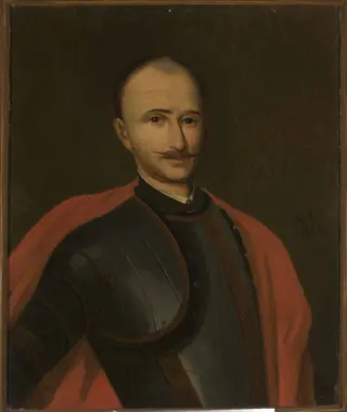 Portrait of Antoni Boniecki, sub-judge in the region of Chełm, by Karol Miller, oil, 1872