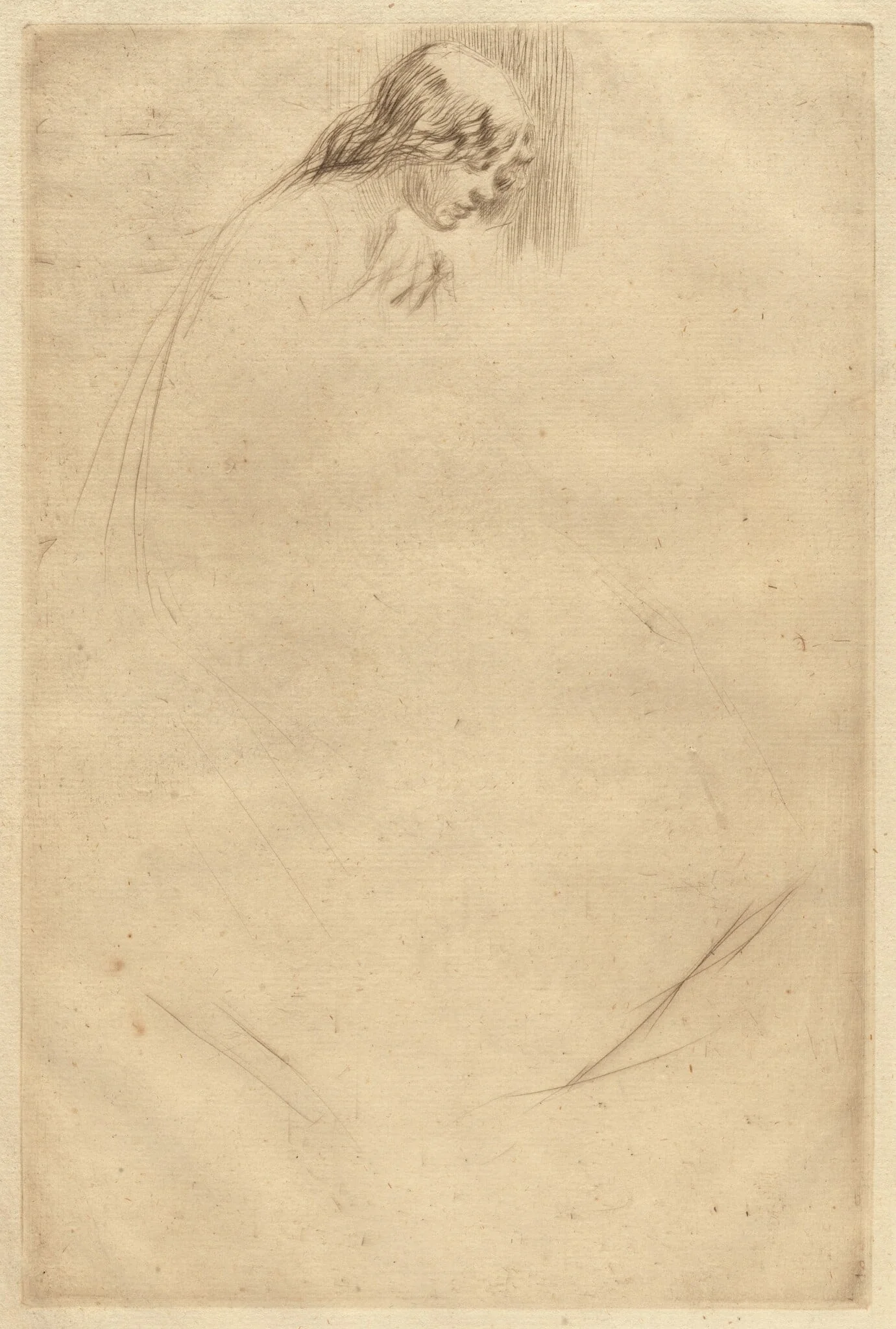 Jo's Bent Head, detail