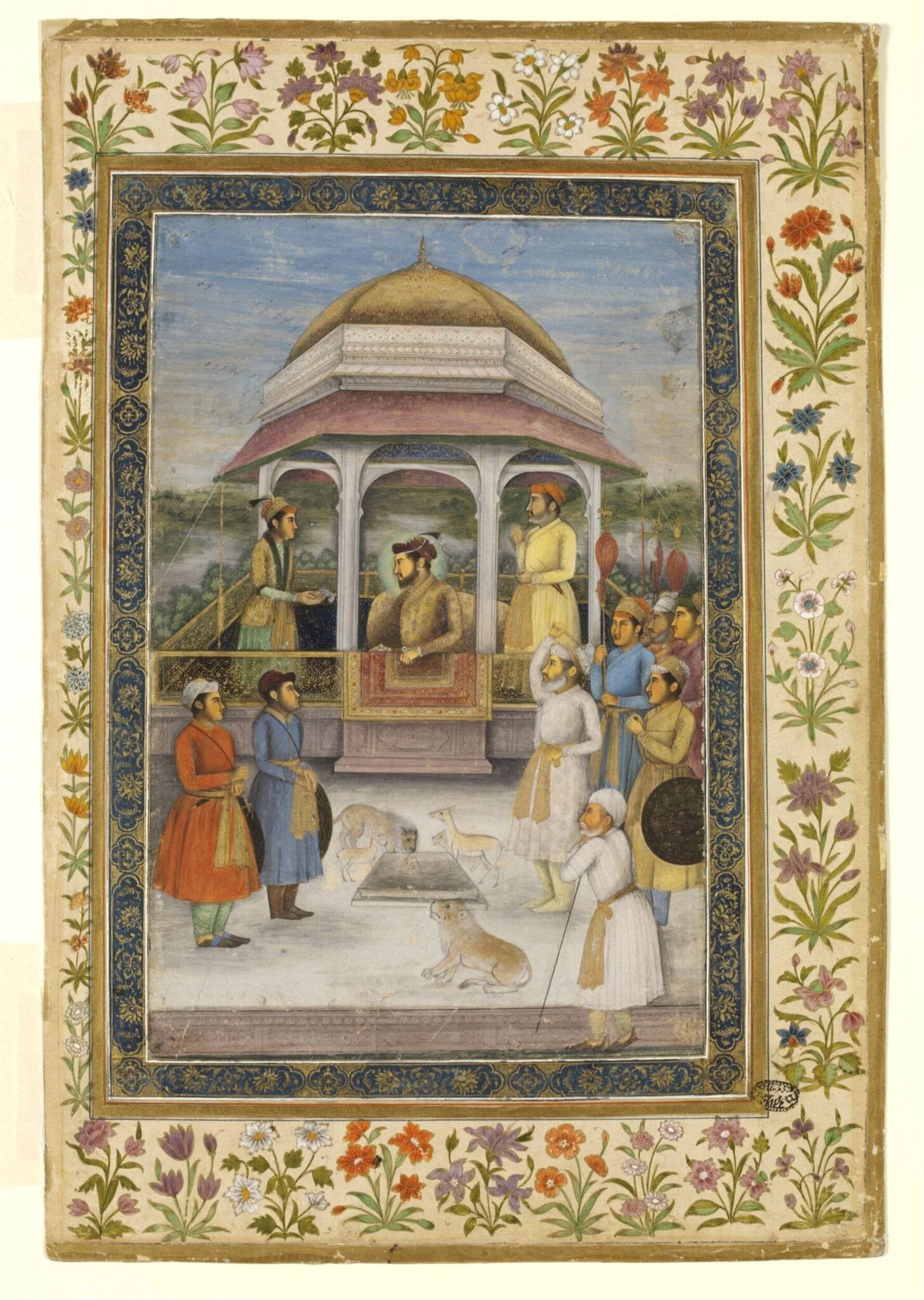 Shah Jahan, detail