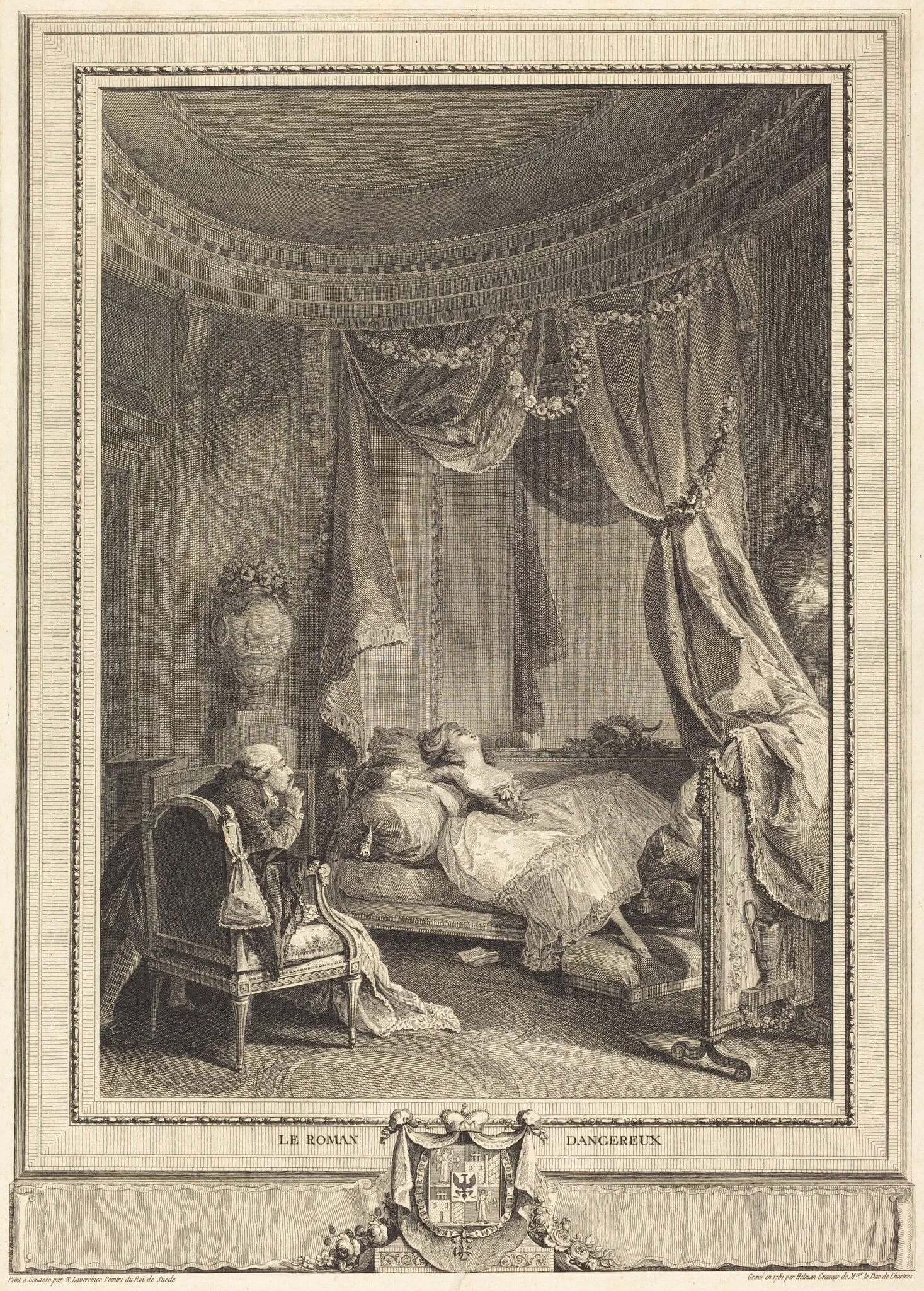 Le roman dangereux, detail