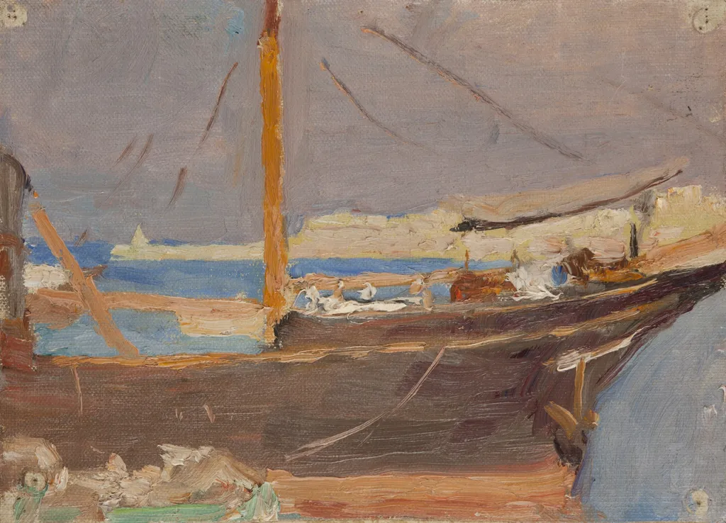 Malta (A Ship), by Jan Ciągliński, unspecified, 1910