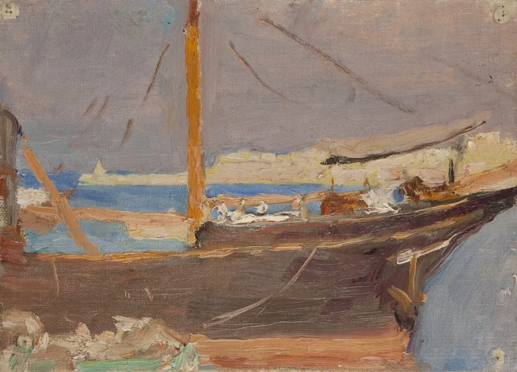 Malta (A Ship), by Jan Ciągliński, unspecified, 1910