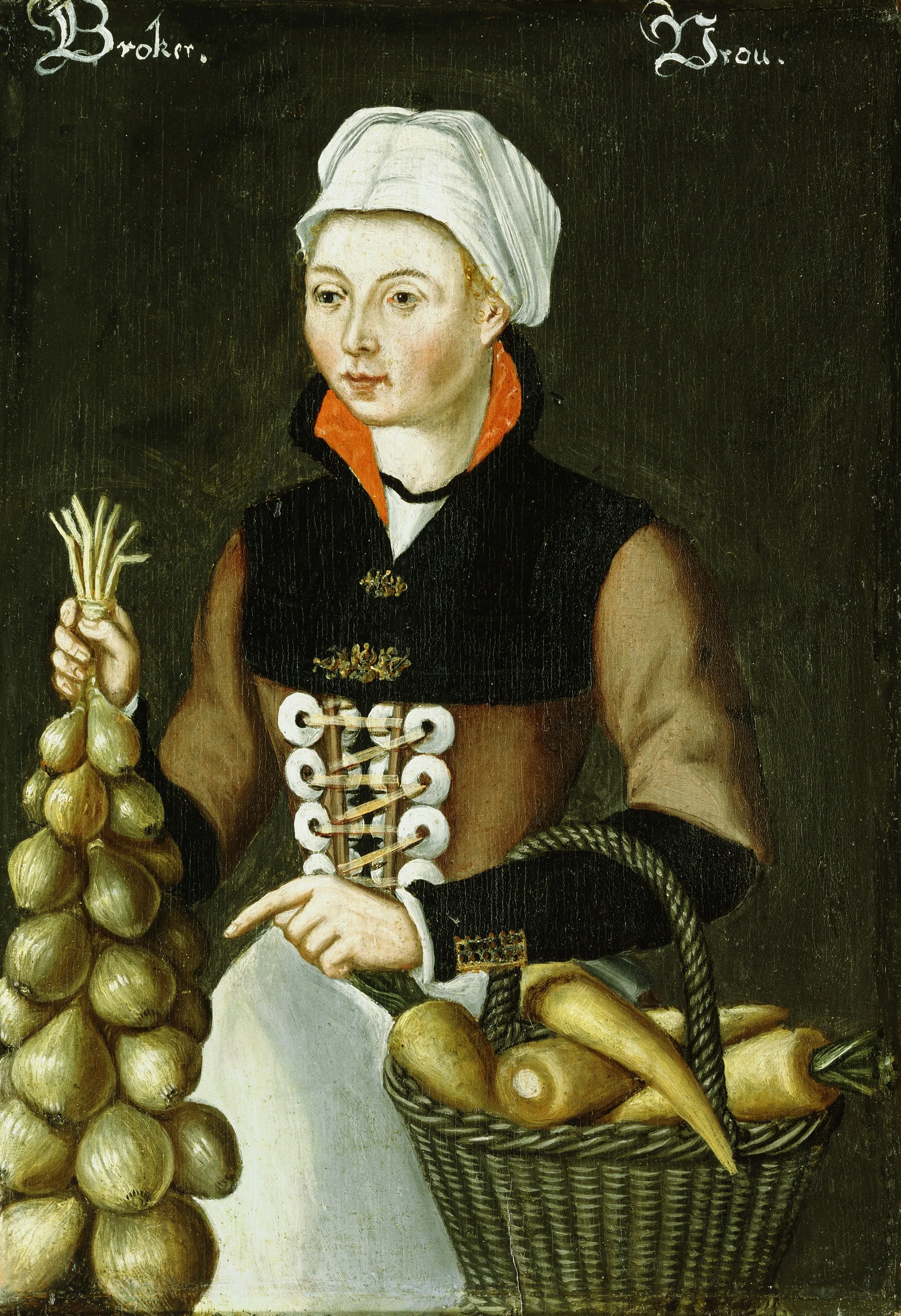 Woman from Broek, detail