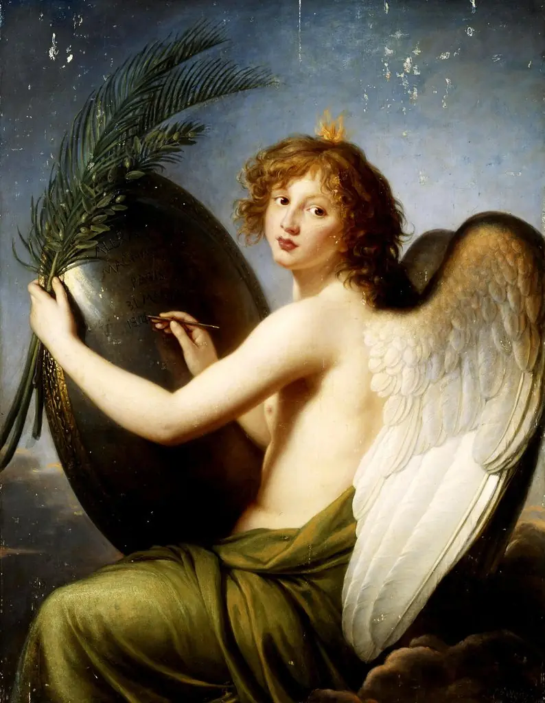 Genius of Alexander I, by Élisabeth Louise Vigée Le Brun, oil, 1814