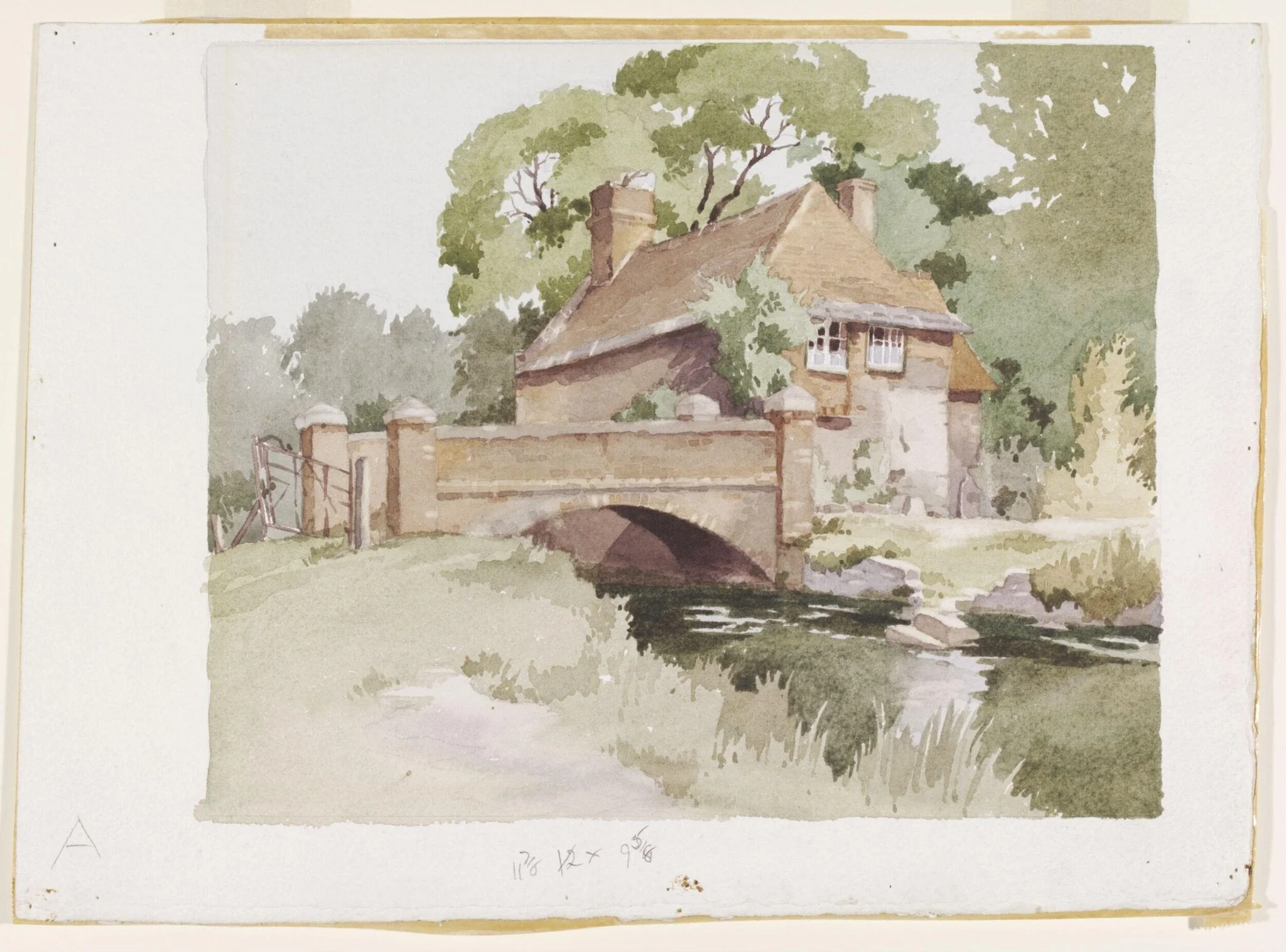 The Old Mill, Wareham, detail