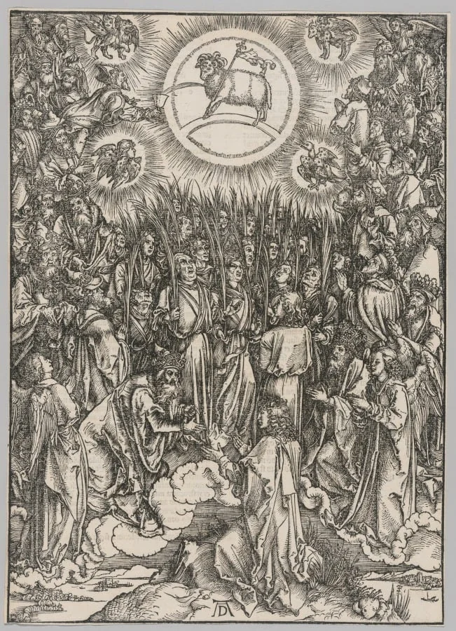 Apocalypse: The Adoration of the Lamb—The Hymn of the Chosen, detail