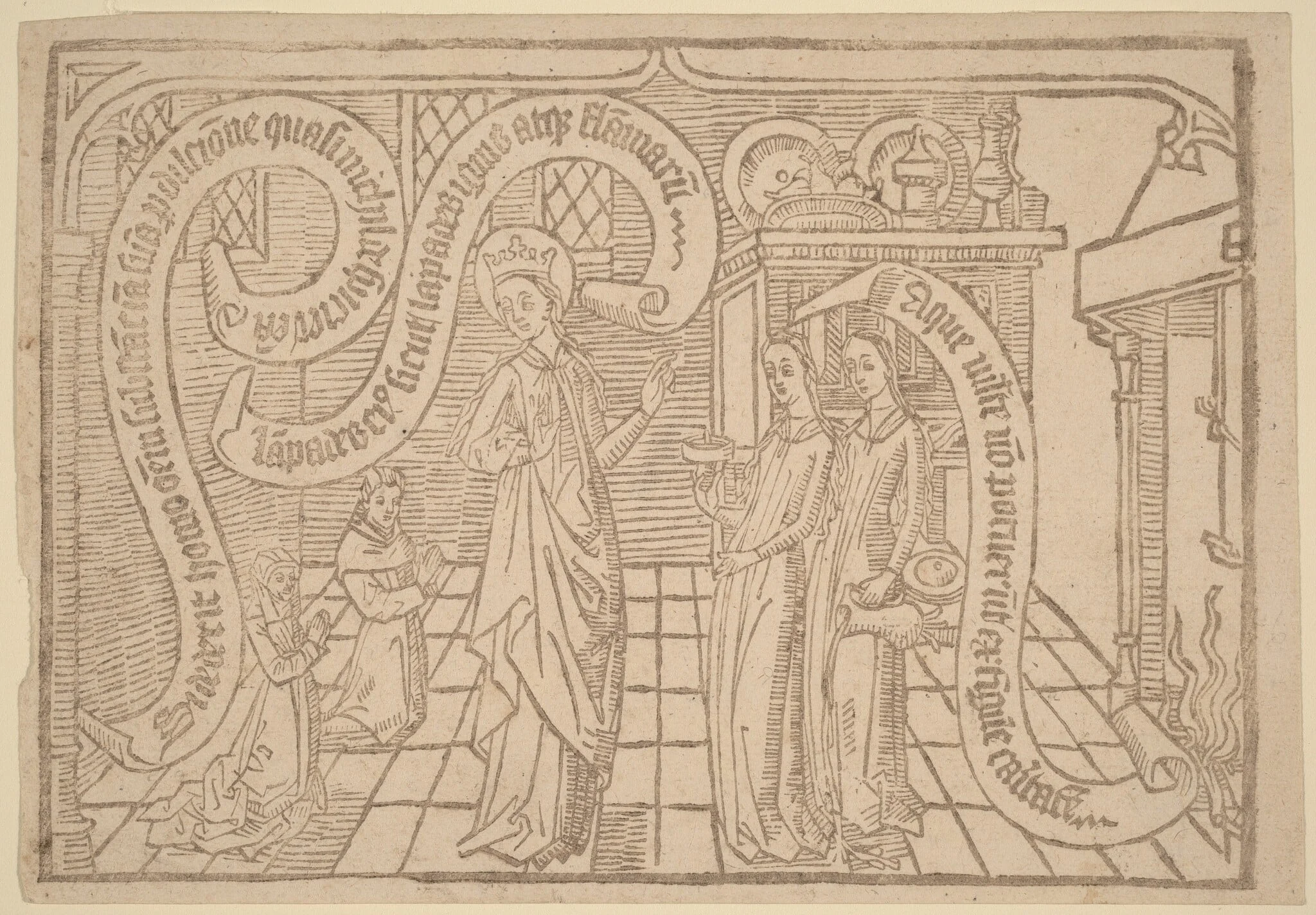Page from "Canticum Canticorum": 2nd Edition, detail