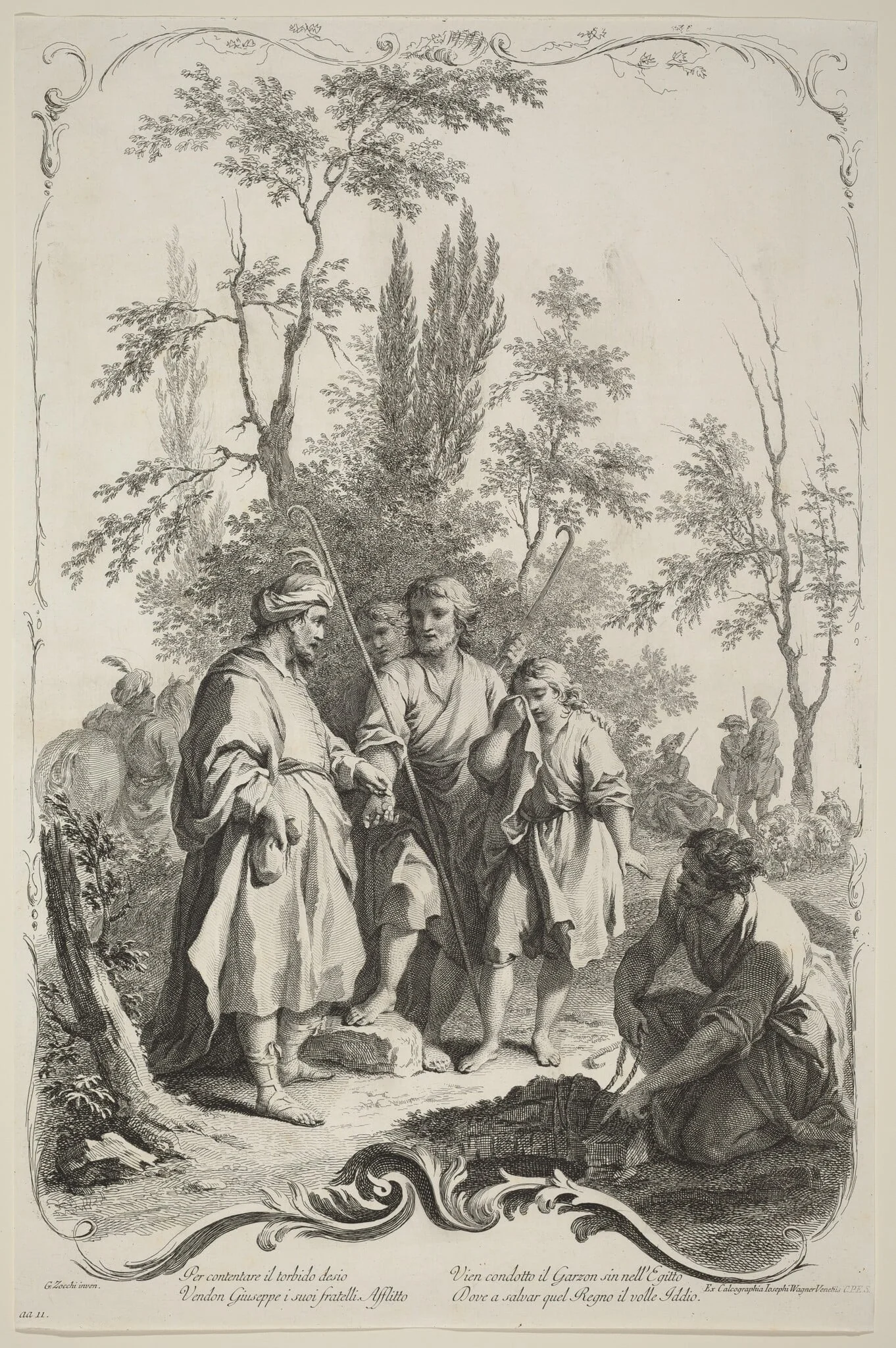 Joseph and His Brothers, detail