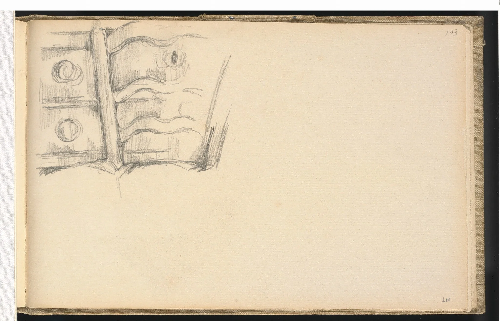 Chair and Dresser, detail