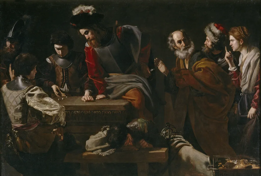 The Denial of Saint Peter, by Nicolas Tournier, oil, 1625