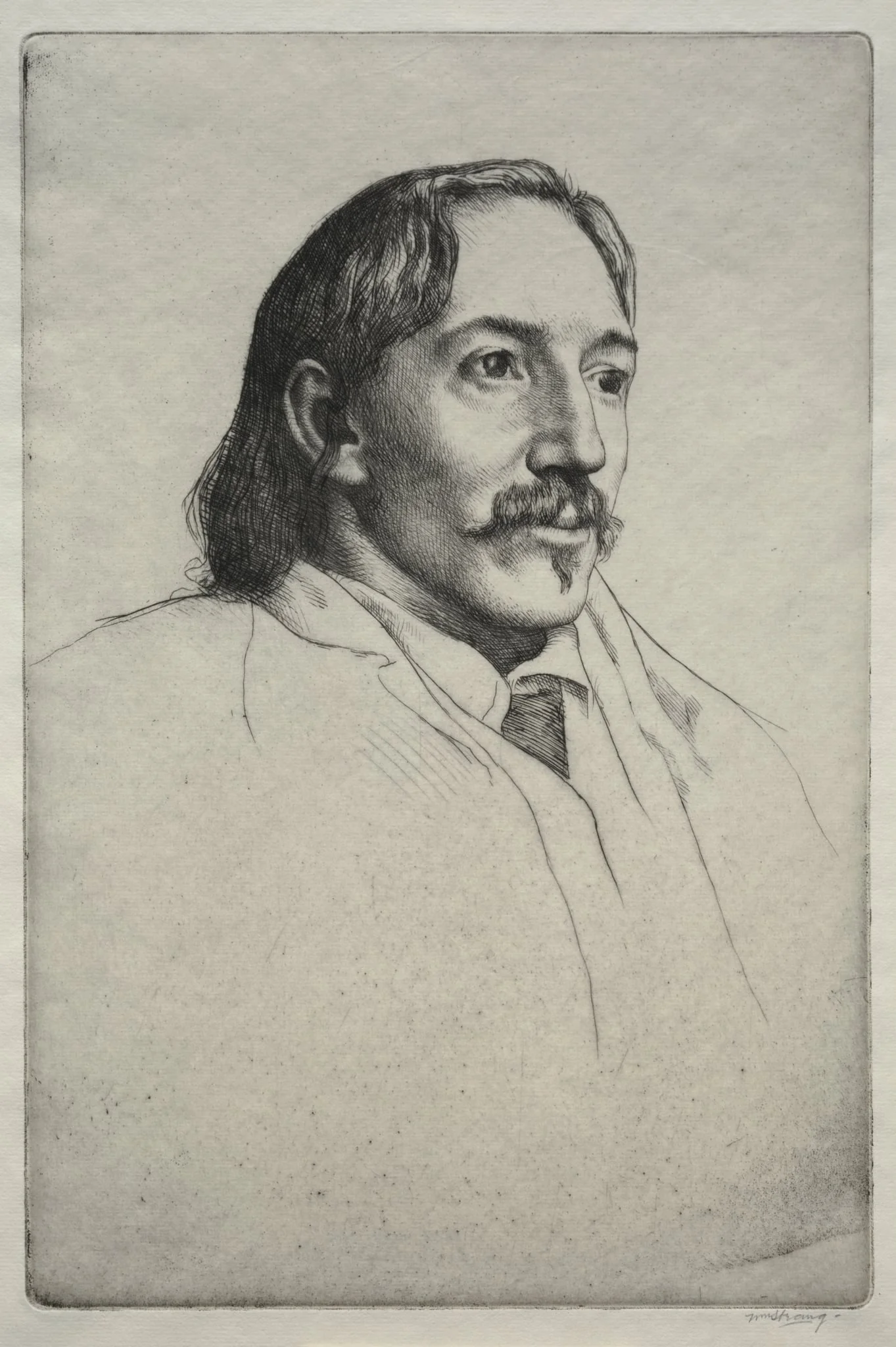 Robert Louis Balfour Stevenson, detail