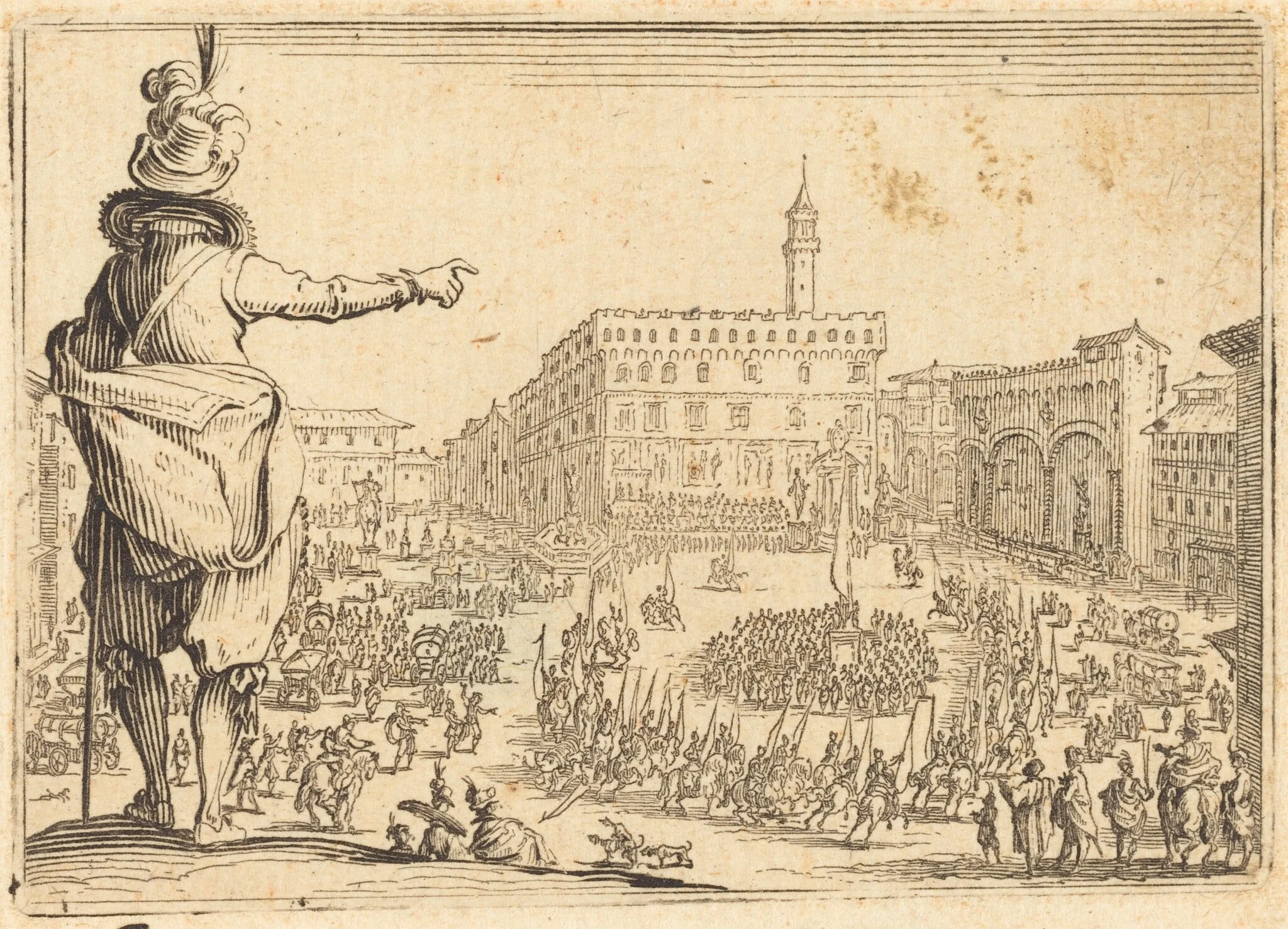 Piazza della Signoria, Florence, detail