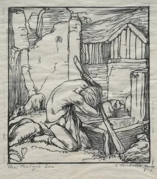 The Prodigal Son, by Charles de Sousy Ricketts, 1908