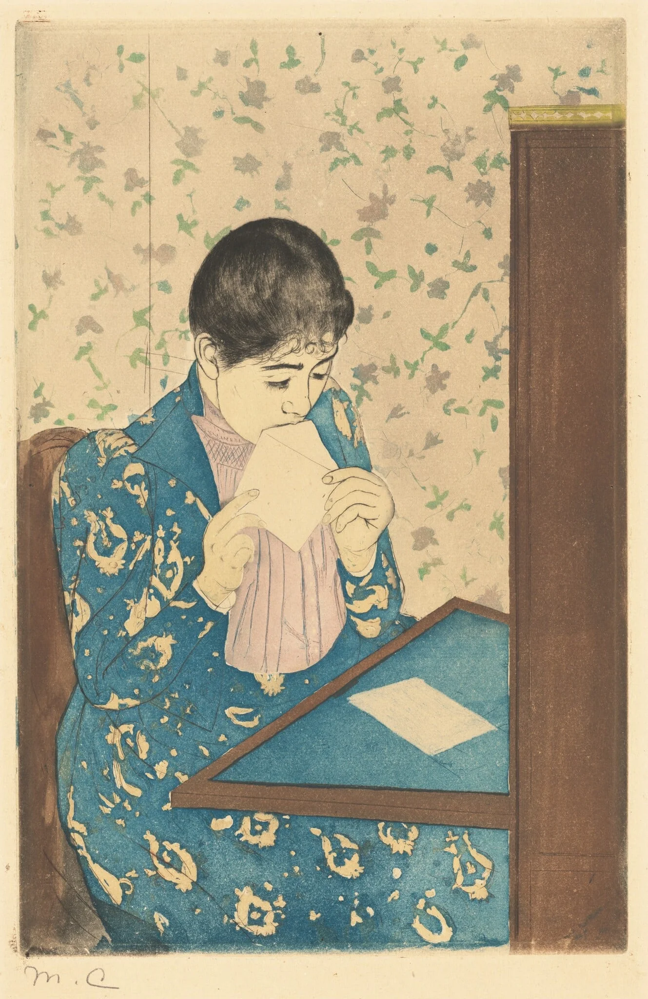 The Letter, detail