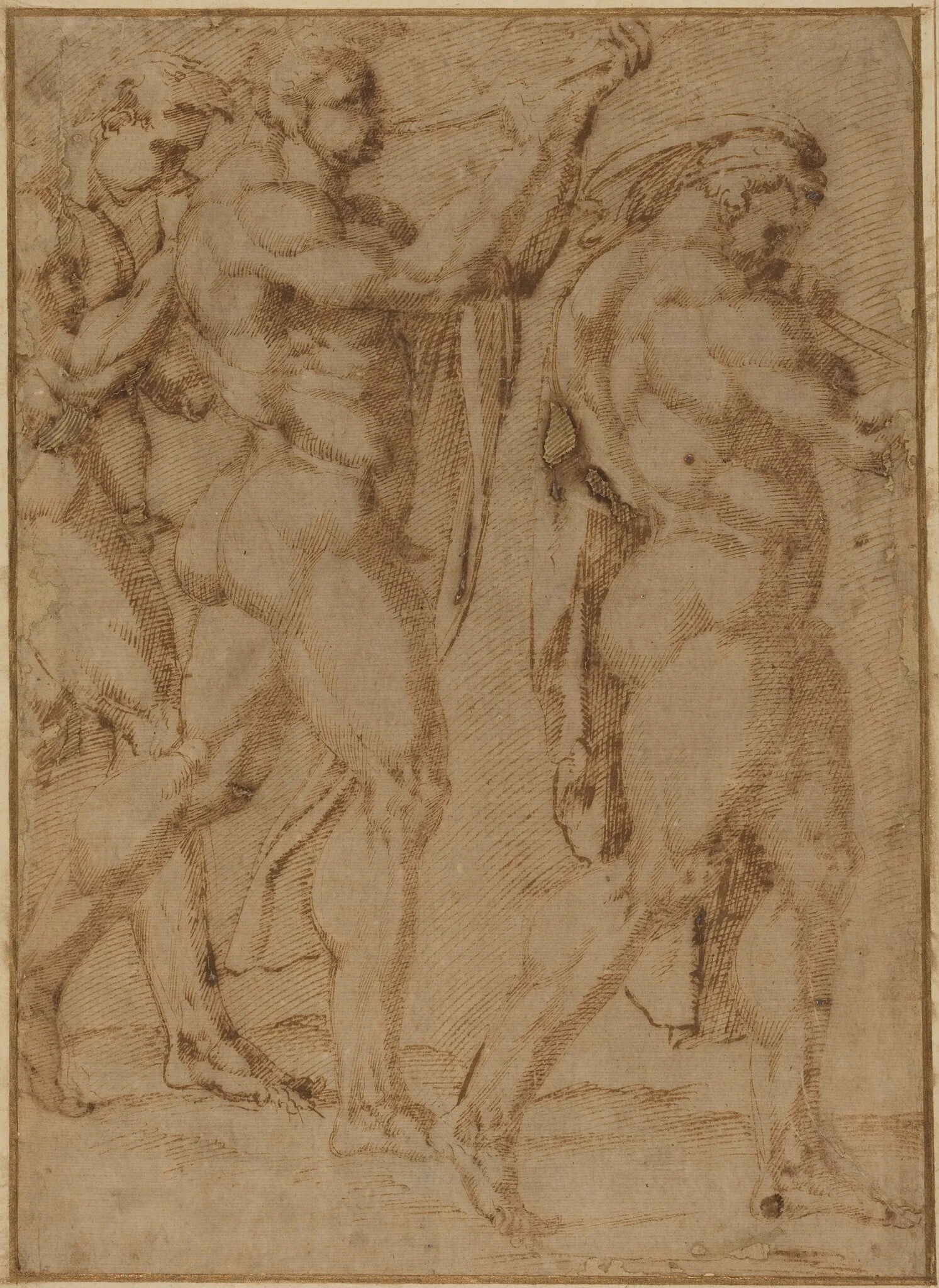Triumphal Procession, detail