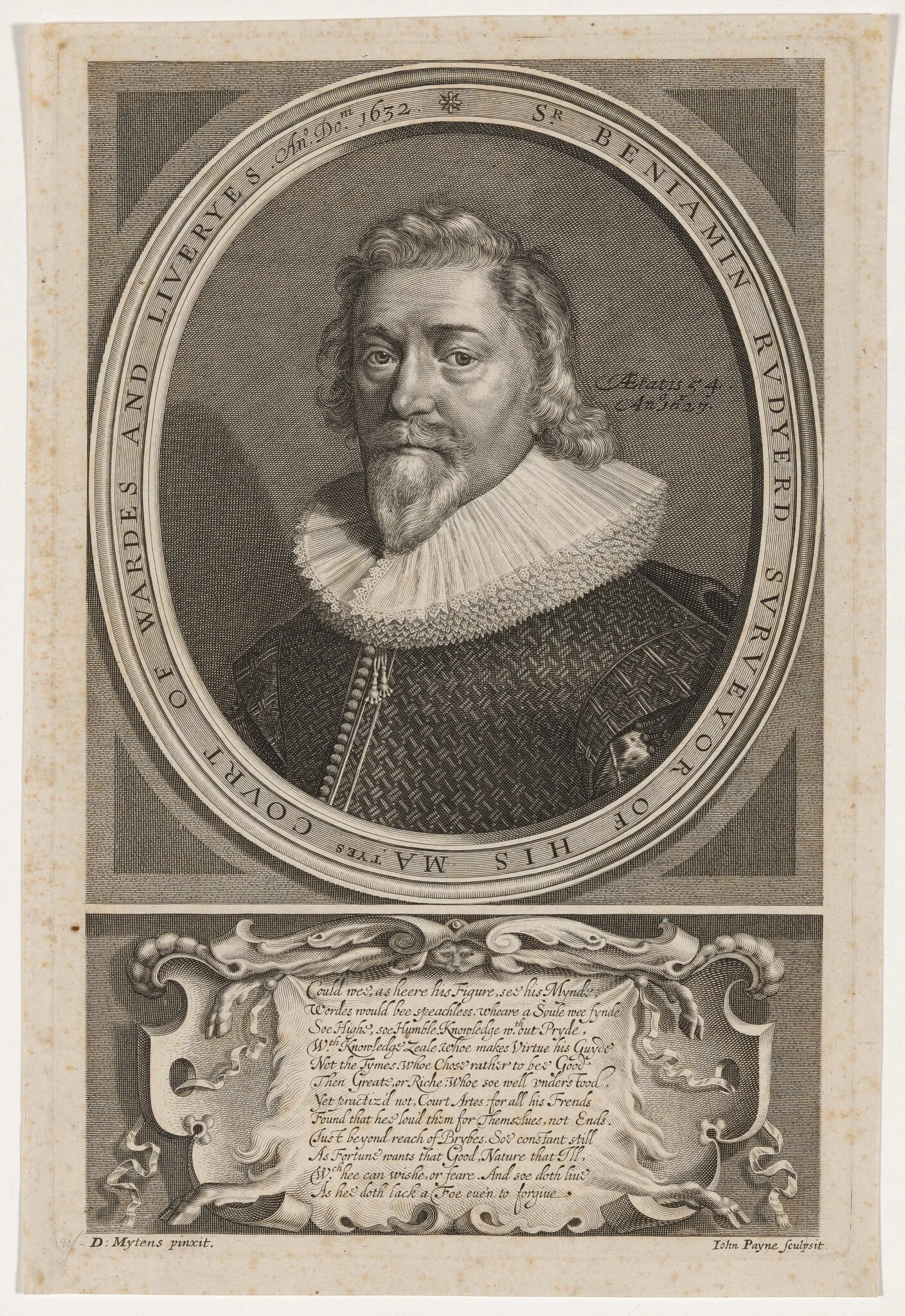 Sir Benjamin Rudyerd, Court of Wardes and Liveryes, detail
