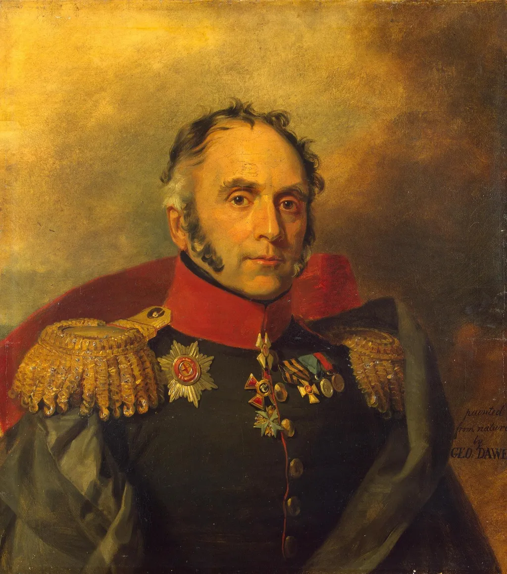 Portrait of Pyotr P. Schroeder (1770-1824), by George Dawe, oil, 1822
