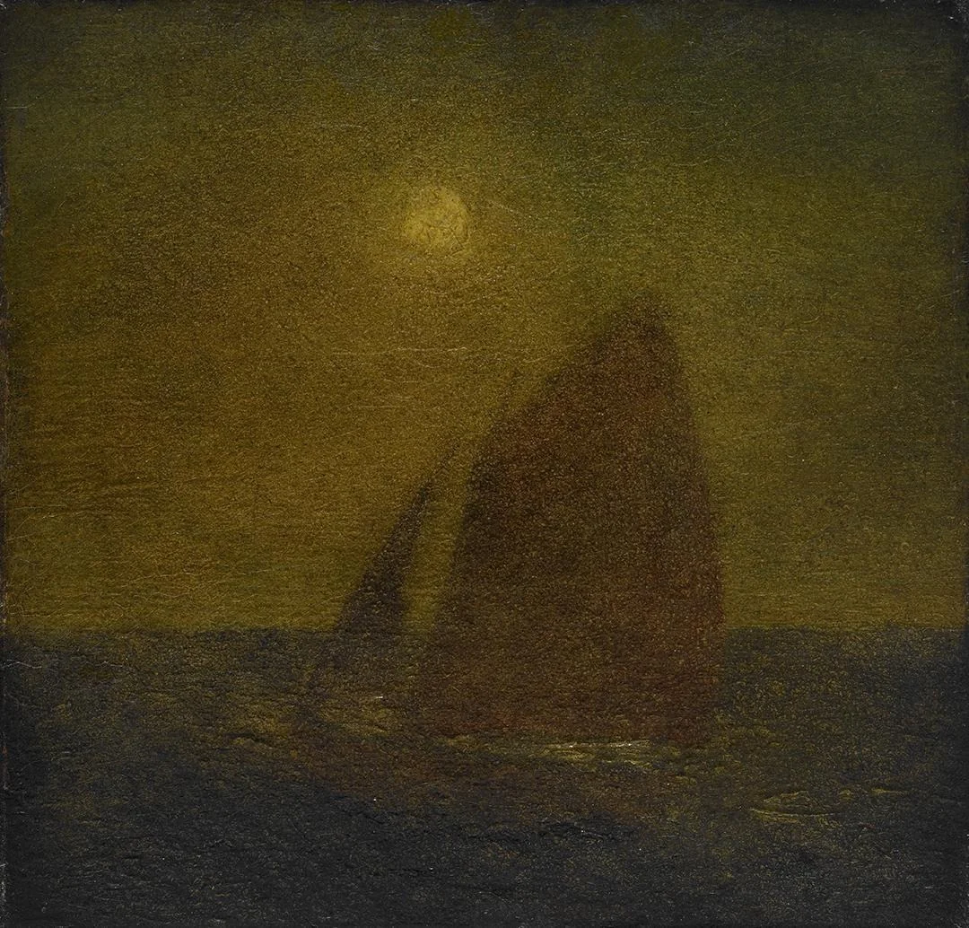 Misty Moonlight, detail