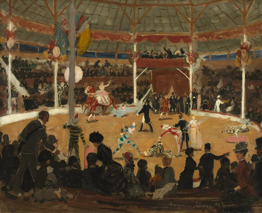 The Circus, by Suzanne Valadon, unspecified, 1895
