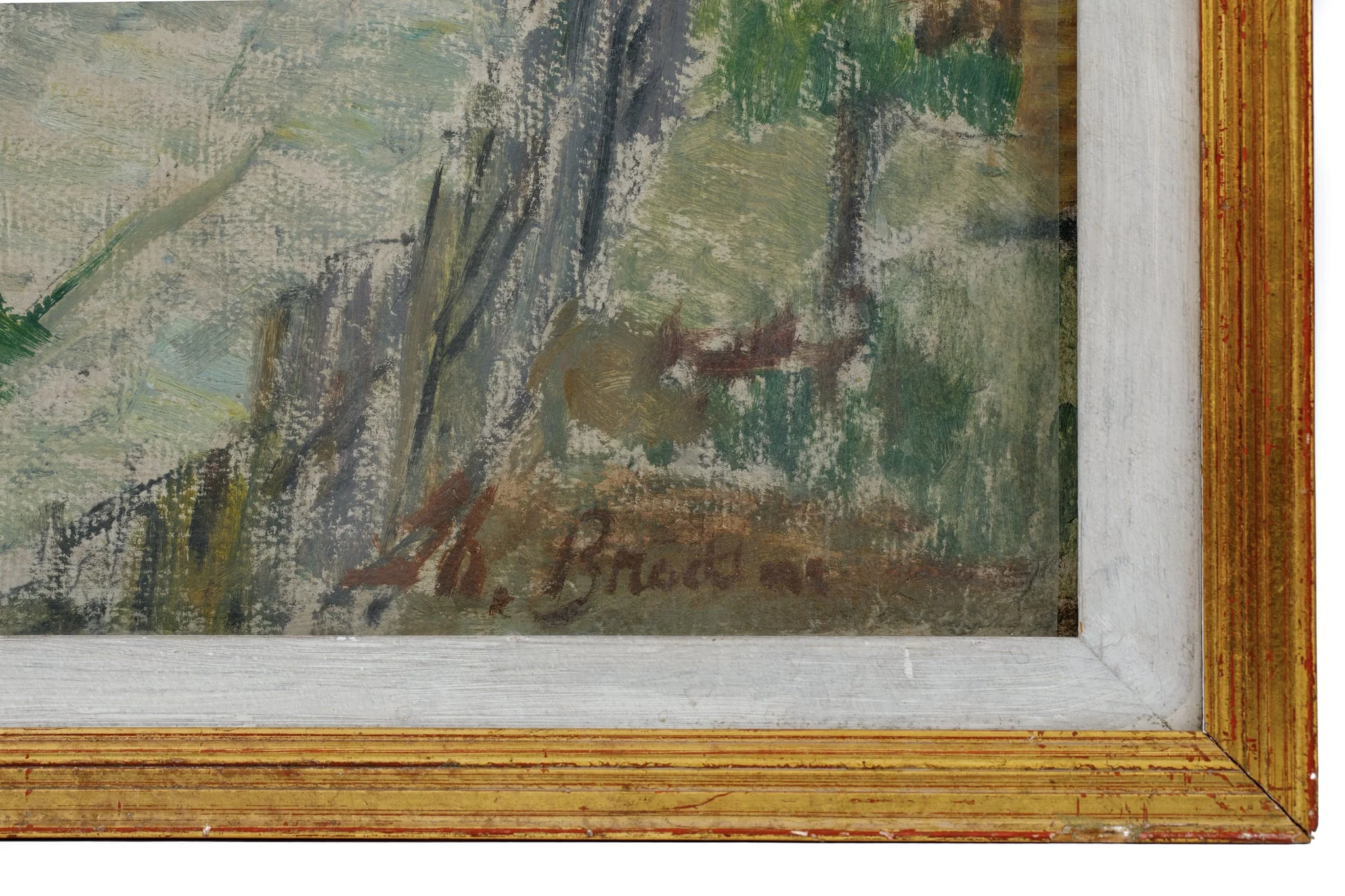 Peisaj din Iași, detail