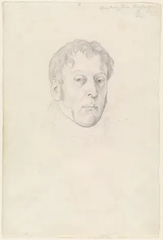 Ottavio Lancellotti, Principe di Lauro, by Joseph von Führich, graphite, 1828