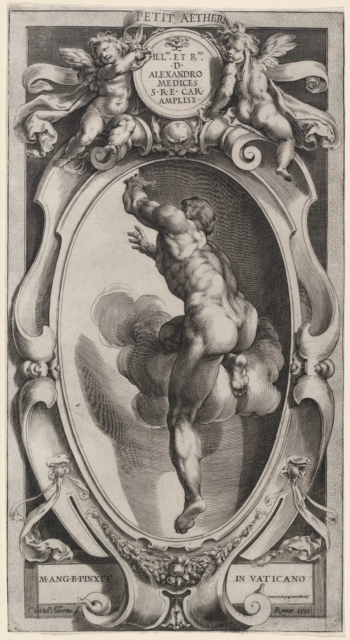 A Blessed Spirit, detail