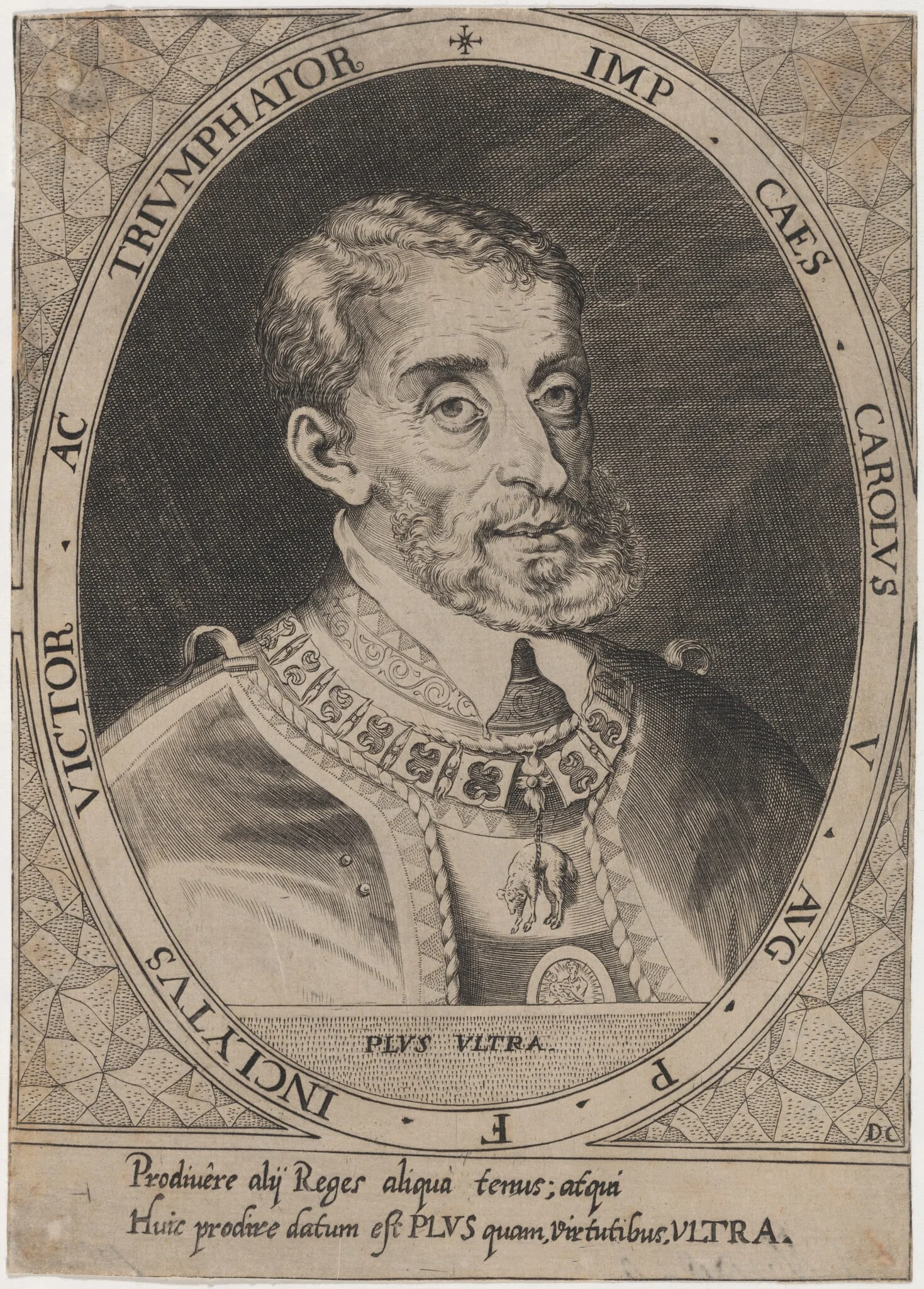 Emperor Charles V, detail