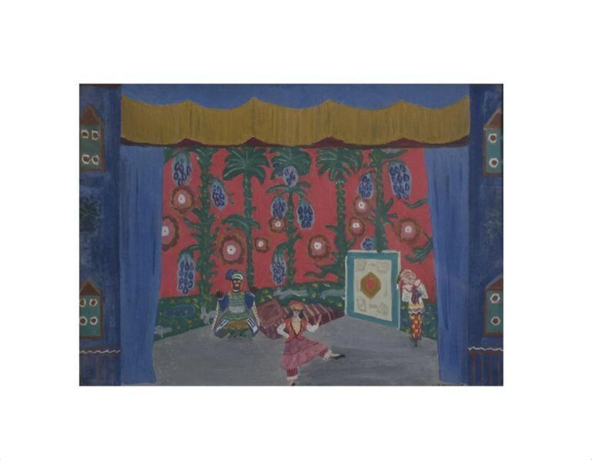 Scene from <i>Petrushka</i>, detail