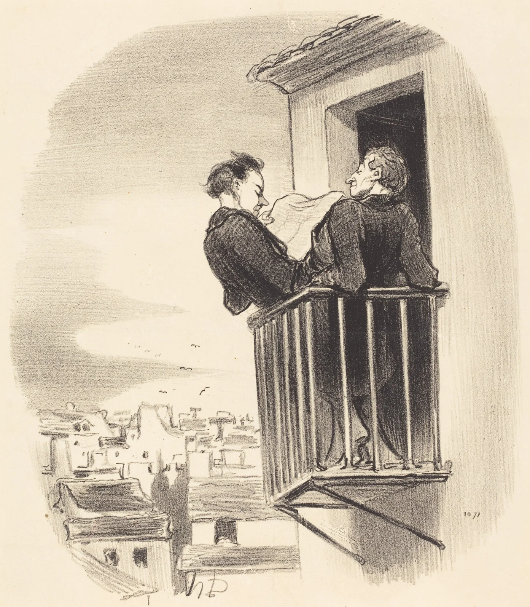 Comment on comprend le balcon Espagnol a Paris, detail