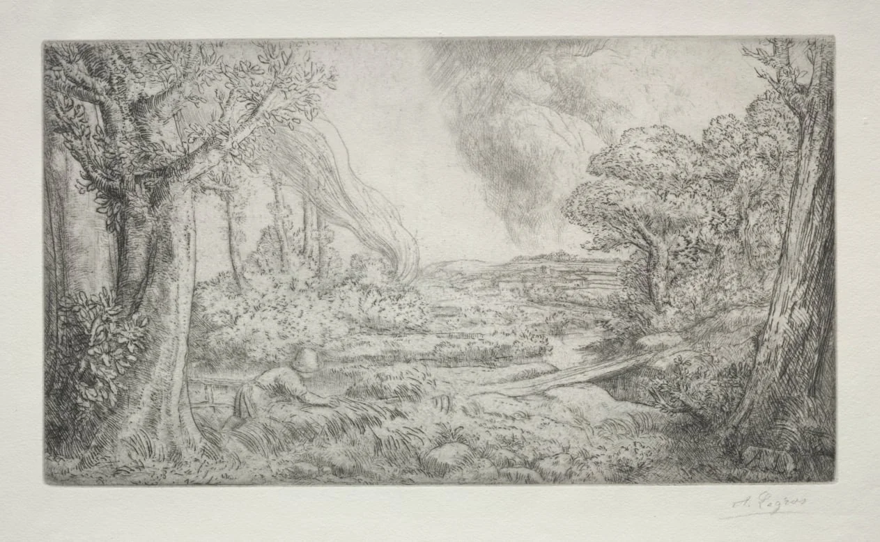 Landscape (Paysage), detail